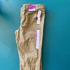 Khaki long pant new with tags